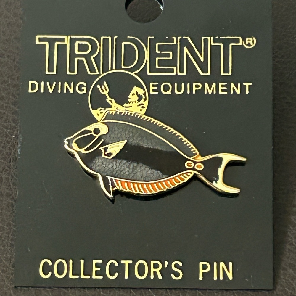 Trident Diving Collectors Pin